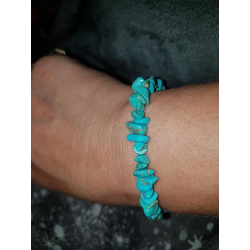 Turquoise healing bracelet